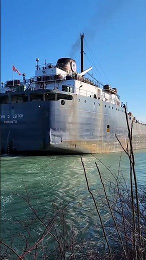 JOHN D LEITCH near Lock 2, Welland Canal.