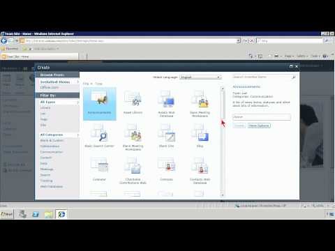 Microsoft SharePoint Server 2010 Tutorial: Customize Using Browser | K Alliance