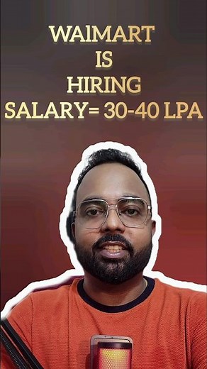 Software Engineer Job with 30 LPA in Walmart India | High Paying IT Jobs