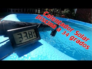 Solar Collector for Swimming Pools. Small Model