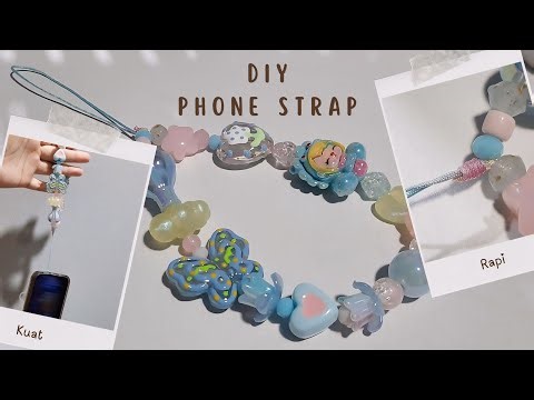 DIY FANCY PHONE STRAP | EASY WAY TO TIE YOUR PHONE STRAP NEATLY AND STRONGLY