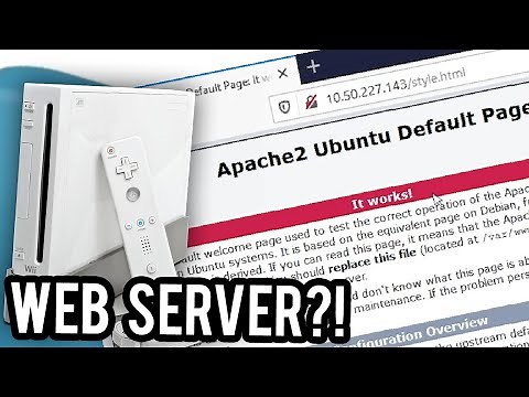 Making a Web Server out of a Nintendo Wii – Is It Possible?