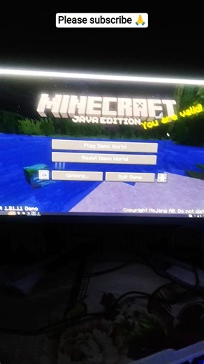 Minecraft Java edit in pc #shorts