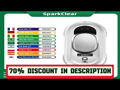 #Window Vacuum Cleaning Robot Smart Window Glass Washer Electric Glass Limpiacristale Remote Contro