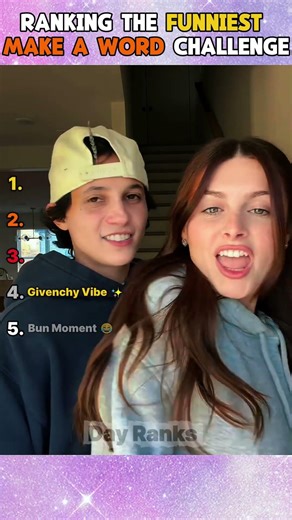 Ranking The Best Make A Word Challenge Moments 😂 #shorts #challenge #comedy