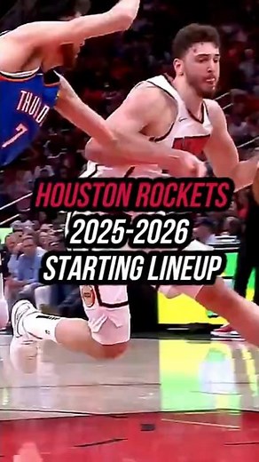 Rockets New Starting Lineup Looks Dangerous 🔥