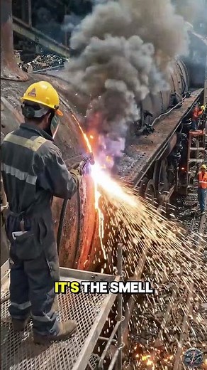 What Happens to Dead Trains Will Break Your Heart… 🥺 #locomotive #recycling #heavymachinery