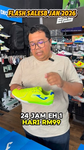 EFS HQ on Instagram: "Flash sales. Tengah malam ni 8 Jan 2026. Boleh serbu website kami. Jualan hanya di efsworldwide.com . - Joma Dribling RM199 ❌ RM99 ✅ RM100 off 🔥🔥🔥"