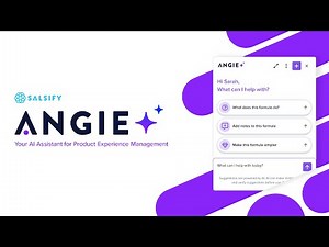 Salsify Angie: Your AI Assistant for Product Experience Management