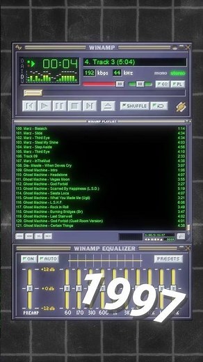 Winamp in 60 seconds 👩‍💻 #tech #software #technology #code #retro #retrotech