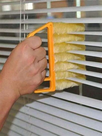 2pcs/Set Handheld Blind/Car Window Cleaner, Vent Cleaner, Curtain Cleaning Brush With Removable Microfiber Cover, Convenient Cleaning For AC, Car Vents, Fan Slots, Suitable For Home, School, Hotel, Christmas Cleaning Tool (Optional 2pcs/1pc), Cleaning Supplies, Kitchen Essential | SHEIN
