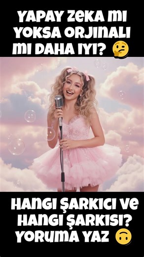 AI Şarkı - Acaba Hangi Şarkı 🤔#popmusic #türkçepop #kpop #aydeed #manifest #blackpink #lidya #hilal