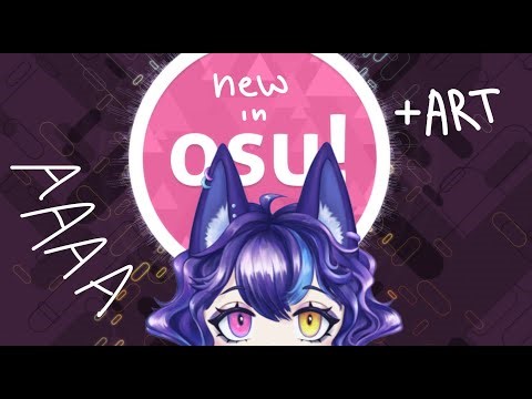 👾new in osu! ➺ christmas art👾 bad english (sowwy) ✦ newbie vtuber
