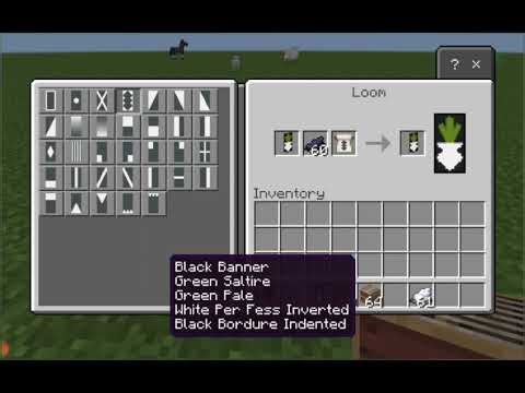 How to make a potted plant minecraft banner!