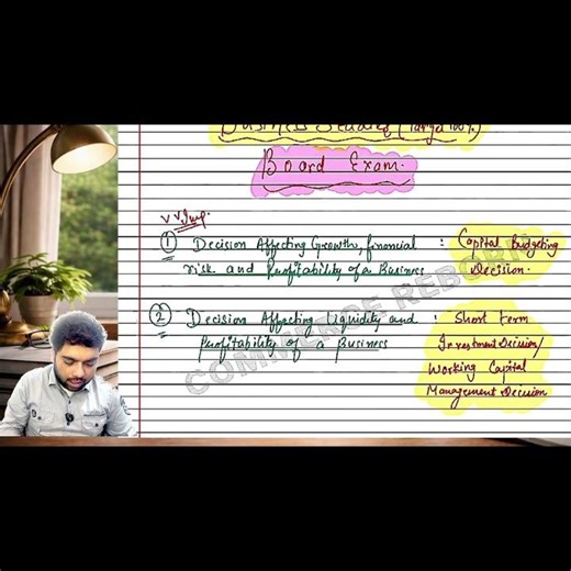 Financial Decisions = Profit Growth? 🤯 | Class 12 BST Explained
