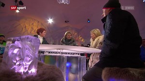 Hanni Wenzel, Harti Weirather und Hansi Hinterseer