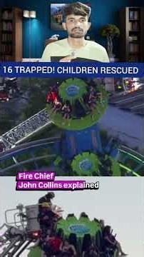 16 Rescued After Amusement Park Ride Gets Stuck in Mid-Air in New York