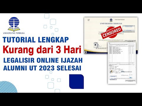 CARA LEGALISIR IJAZAH ONLINE 2023| Legalisir Ijazah Digital