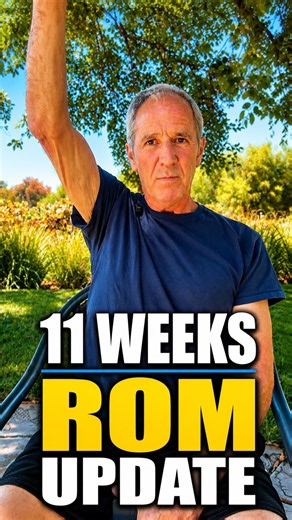 11 Weeks After Rotator Cuff Surgery | My ROM Is Improving