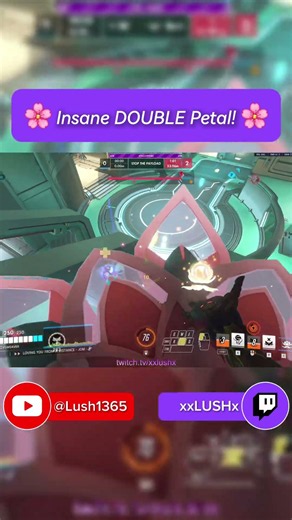 Insane DOUBLE Petal Tech! 🌸 #overwatch2 #gaming #lifeweaver #overwatchclips #ow2