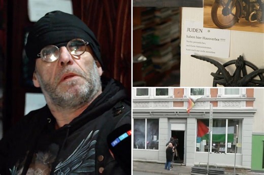 German store owner forced to remove sign banning Jews from entering business, outraged officials reveal
