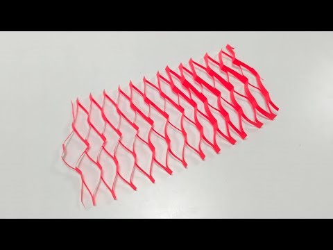 Origami paper Milky Way craft looks perfect