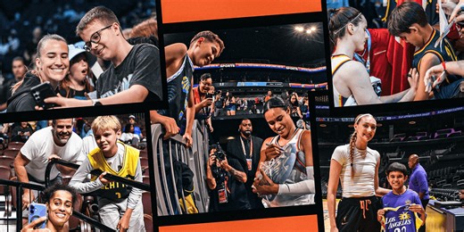 A new generation is embracing the WNBA, including young boys