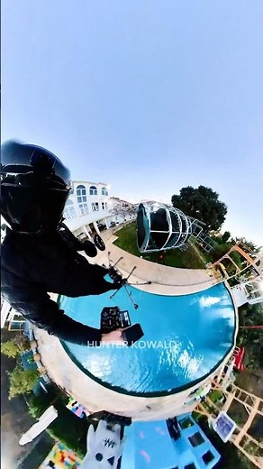 Flying Home on SkySurfer Aircraft 🚁 Flying Drone Vehicle. #shorts