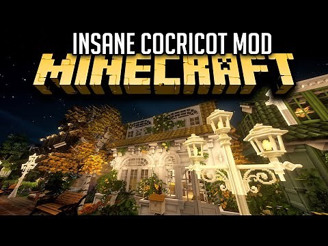 Insane Tour of My Cocricot and Miniaturia Town in Minecraft