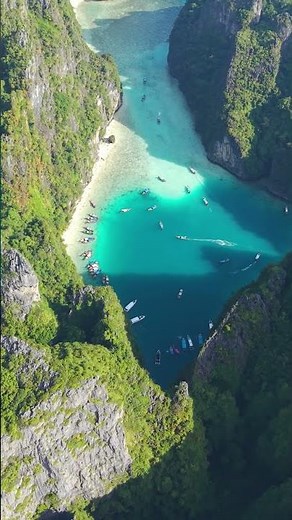 Thailand's Most Filmed Beach Looks Even Better in Person #mayabay #travel #nature