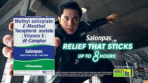 Masakit na katawan mo? Use Methyl Salicylate l-Menthol Tocopherol Acetate dl-Camphor (Salonpas)! Directly penetrates affected area, and gives long lasting relief up to 8 hours ASC REF. H0211N061825S | Salonpas Philippines