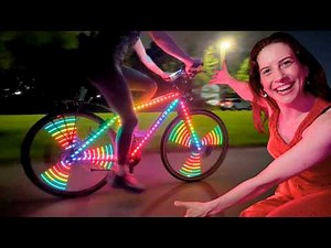 Natasha's NeoPixel LED Bike✨ // Creative LEDs *10*
