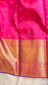 A beautiful pattu Roja colour | Chithra's looms