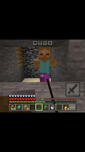 in Minecraft 3 type mob how many time press the button and he die#minecraft #shorts @Technoblade