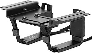 VIVO Universal UPS, Mini PC CPU, PlayStation 5 Under Desk and Wall Mount, Uninterruptible Power Supply and Mini ITX and SFF Computer Adjustable Bracket Holder, Black, MOUNT-UPS01