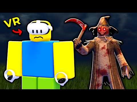 I made a Roblox VR HORROR GAME...