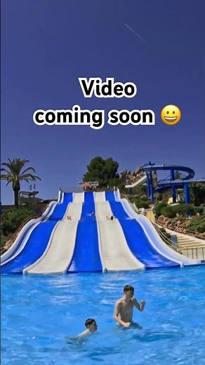 Splash into fun at Slide & Splash, Portugal! 🌊 full video coming soon! #WaterParkVibes