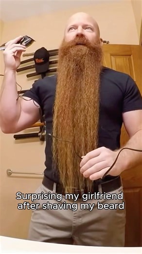 If you shave your beard.you’d better be prepared to get dumped #couple#coupleprank