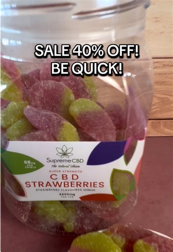 Strawberry Sleep Gummies - 40% Off Flash Sale!