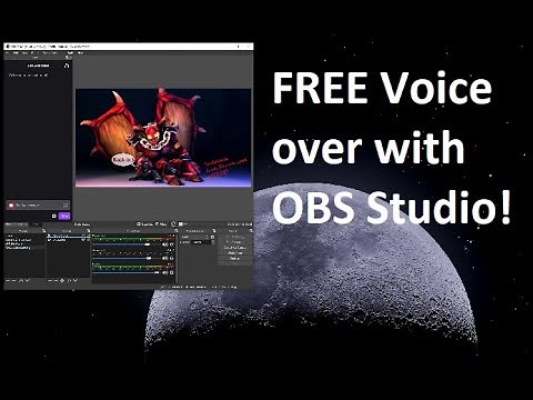 Free voice over recording made easy with OBS Studio