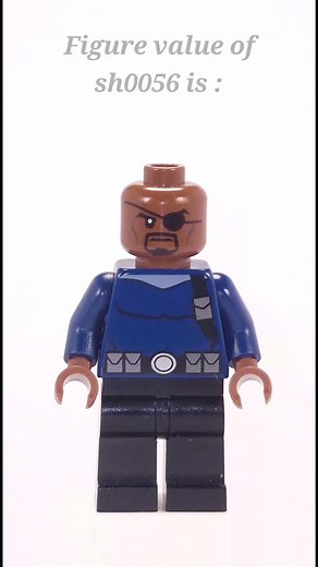 Lego minifigure love -sh0056- Nick Fury Marvel #india #lego #usa #trending #gaming