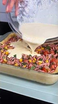 With just a few ingredients, you can make the best sausage-filled pie, perfect for lunch and dinner.