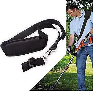 Shoulder Strap,Weed Wacker Strap,Blower Strap for EGO String Trimmer and All Types,Leaf Blower|Multi Head System|Black