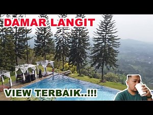 DAMAR LANGIT RESORT & RESTO PUNCAK BOGOR - VIEWNYA MANTAP BRAY..!!!