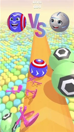 😲Going Balls action ball ♌⛎ New update Ball Game ISO Android walkthrough Jump game amazing