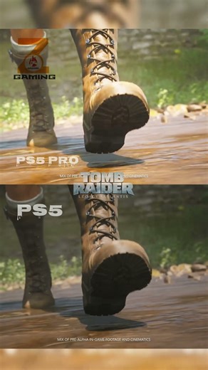 Visual Difference PS5 vs PS5 Pro – Tomb Raider ATLANTIS