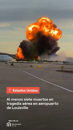 ✈️ Al menos siete personas murieron y varias más resultaron heridas luego de que un avión de carga de UPS se estrelló el martes, poco después de despegar en el Aeropuerto Internacional de Louisville, en Kentucky. 👉 m.uy/uc942132 | Montevideo Portal