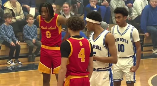 News Recap | Rocks vs. Quincy 1/23/26 Jeremiah Jamison set the tone early, sparking a 10–0 opening run with two quick threes and delivering his best all-around performance to date with 12 points, 5 rebounds, and 2 assists. Jamison was voted RockyHoops Player of the Game, presented by Hungry Hobo. The Rocks were led offensively by Deven Marshall (24 pts) and Arthur Abbey (20 pts), with Lawson Zulu adding 9 points to help secure the win over Quincy. #EveryDayGuys | #fyp #rocksialndhighschool