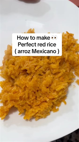 193K views · 2.4K reactions | How to make My favorite red rice hack for perfect rice every time.❤️ 2cups rice 4 cups water 6 tablespoons condensed tomato soup Season with your favorite seasoning 1 1/2 Tablespoons oil 1 1/2 teaspoon ( I said tablespoon, but it was a teaspoon ) knorr tomato chicken Bouillon Optional add fresh herbs, or vegetables | Rosali Delgado | Facebook
