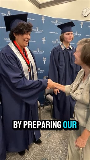 Wake Tech on Instagram: "Six Wake Tech apprentices who started in high school are beginning new engineering and automotive careers, and another 39 high school students are starting their apprenticeship journey thanks to a partnership with the North Carolina Triangle Apprenticeship Program (NCTAP). The graduates and new apprentices celebrated with their families and employers at a special ceremony Monday at the Southern Wake Campus. The six graduates officially earned their Journeyworker certific